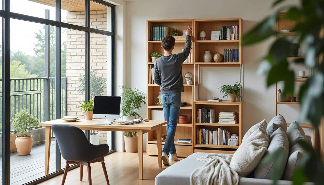 Illustration: Comment aménager l’intérieur fonctionnel d’un conteneur studio ?