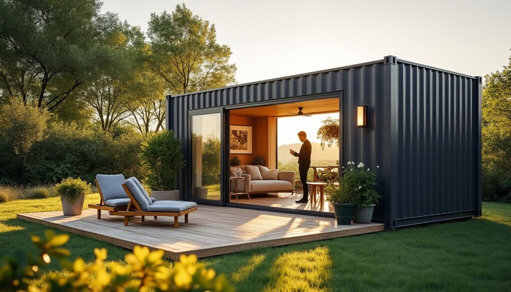 Conteneur studio : guide complet pour un habitat modulable et confortable