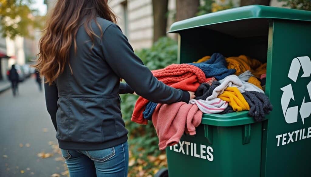 Recyclage des vêtements en conteneur : guide pratique et astuces