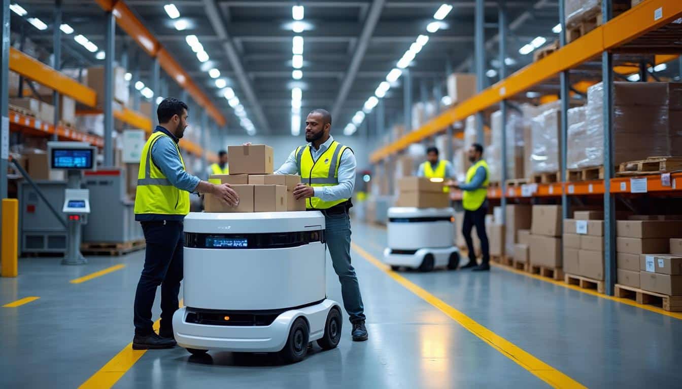 Illustration: Comprendre les fondamentaux de l’automatisation dans la logistique