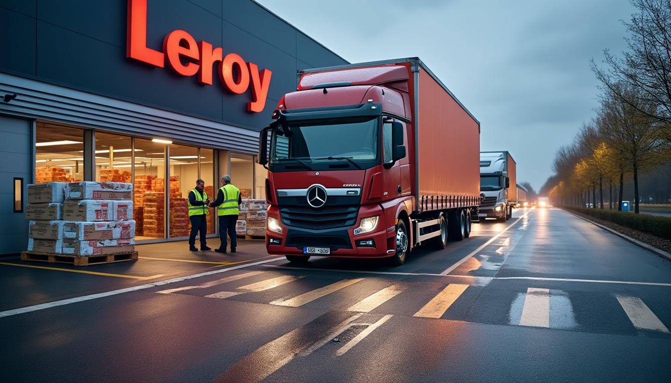 Leroy Logistique à Dompierre-sur-Yon : acteur clé de la logistique locale
