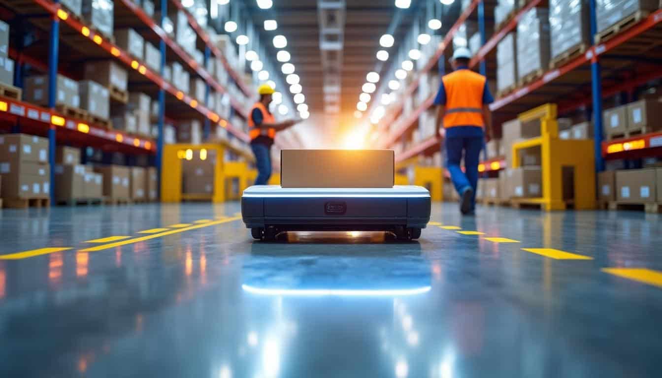 Illustration: Comprendre le rôle essentiel du robot dans la logistique moderne