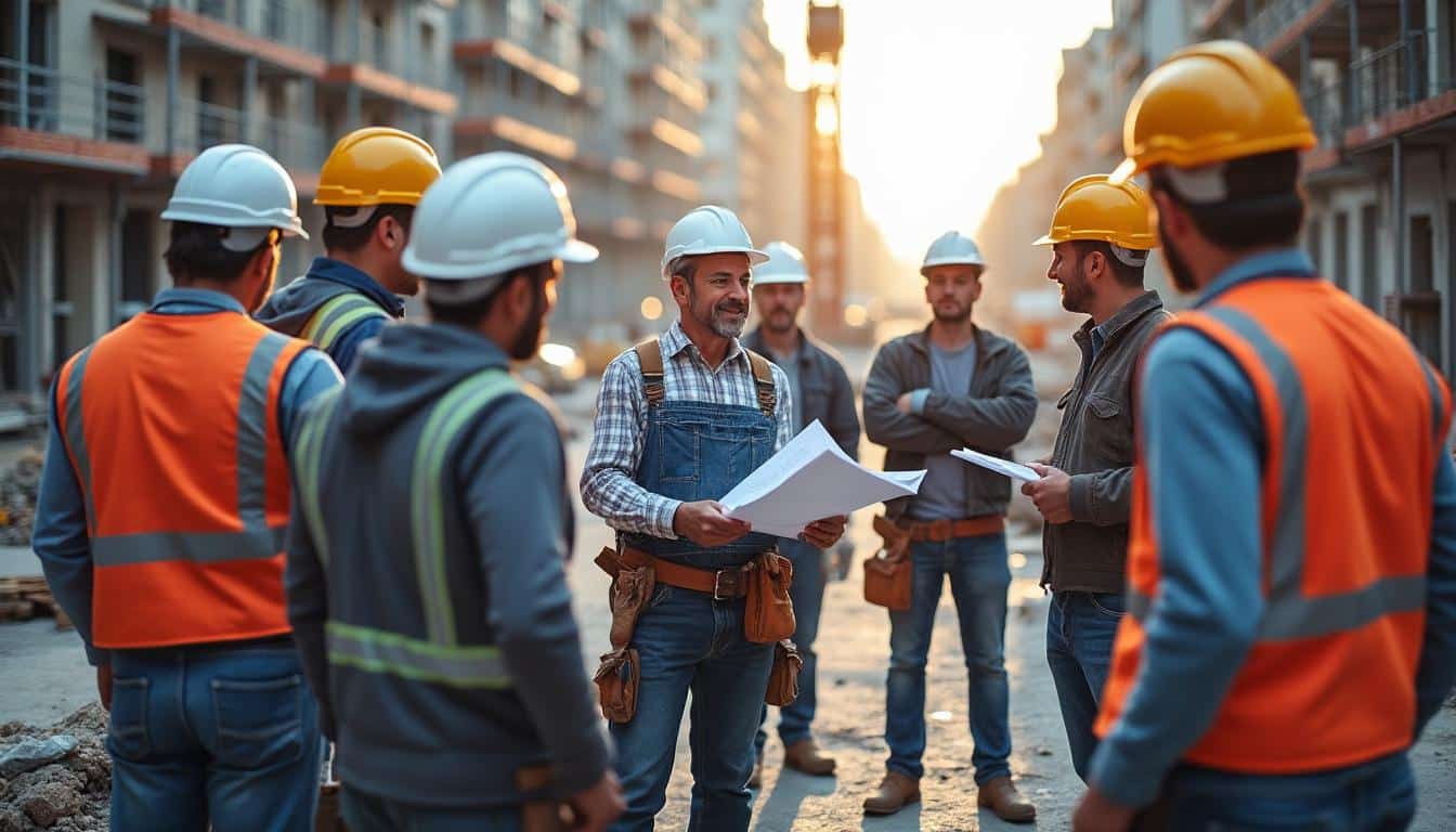 Illustration: Pourquoi choisir l’intérim dans le BTP à Marseille pour trouver un emploi ?