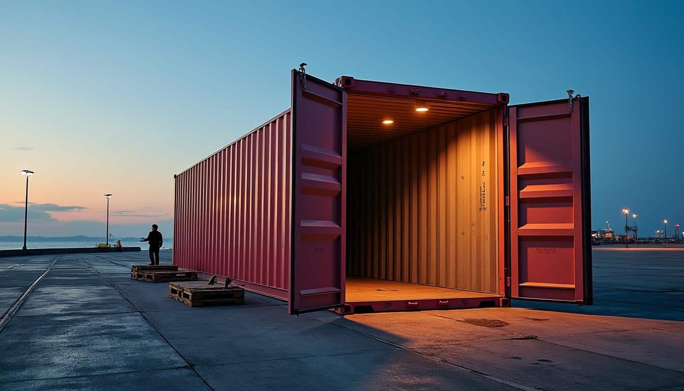 Illustration: Comprendre les caractéristiques du container de 40 pieds