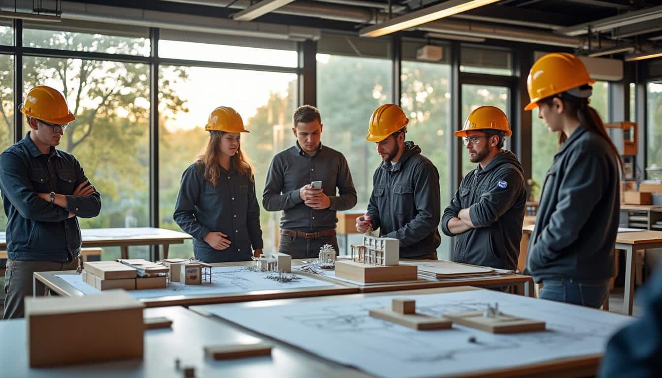 Illustration: Découvrir le fonctionnement et le campus des écoles spécialisées en BTP à Lyon