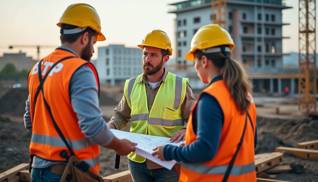 Illustration: Les meilleures opportunités d’emploi et missions dans le BTP à Montpellier