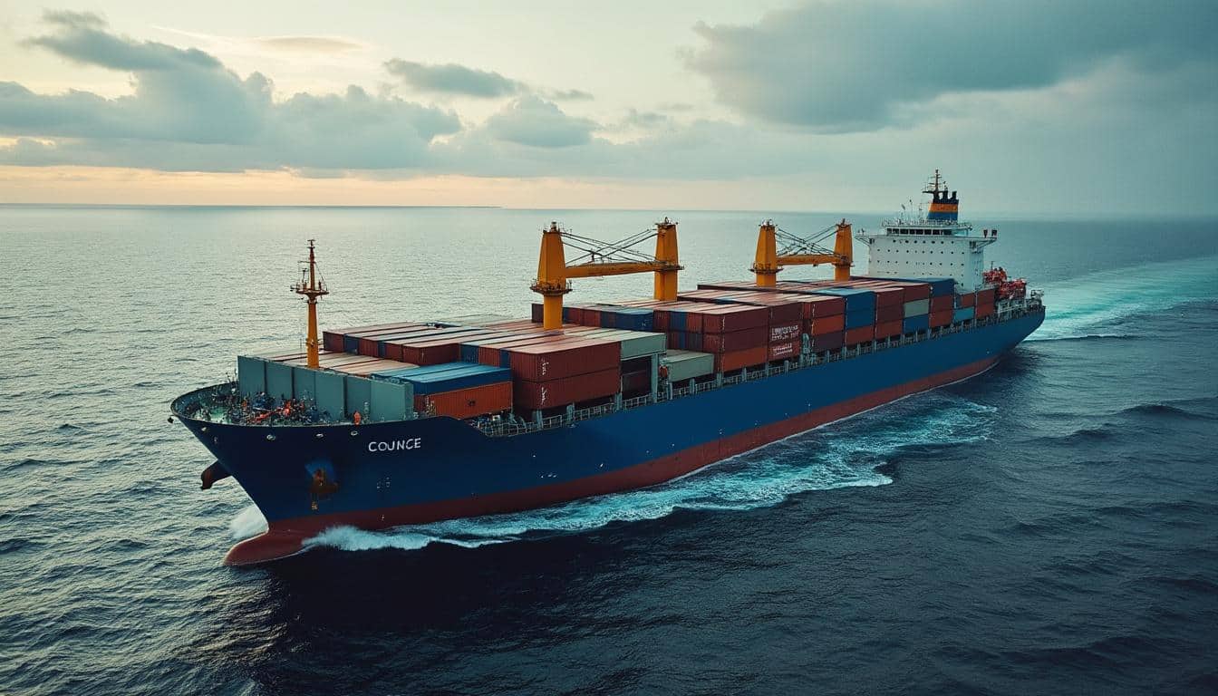 Porte conteneurs géant : tout comprendre sur ces navires colossaux