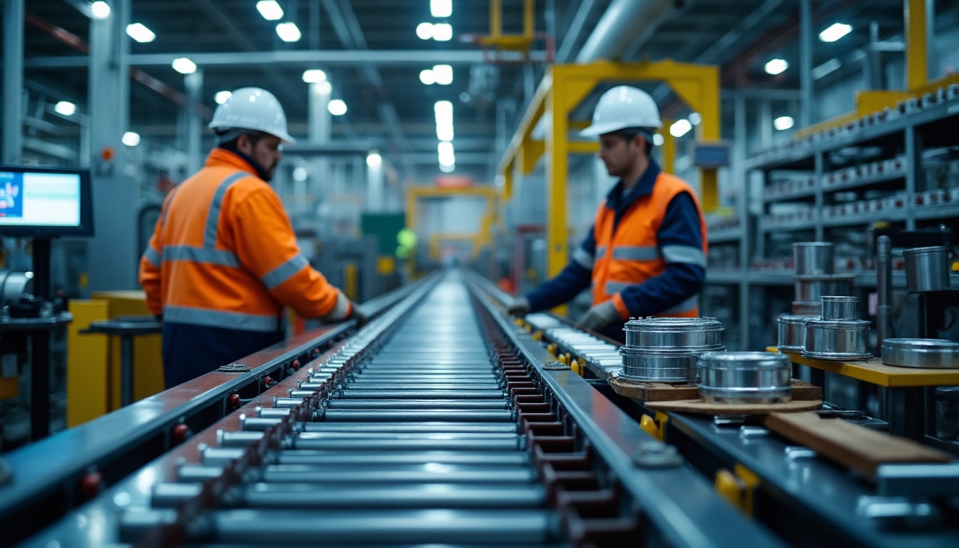 Illustration: Comprendre la notion de flux tendu dans la gestion industrielle