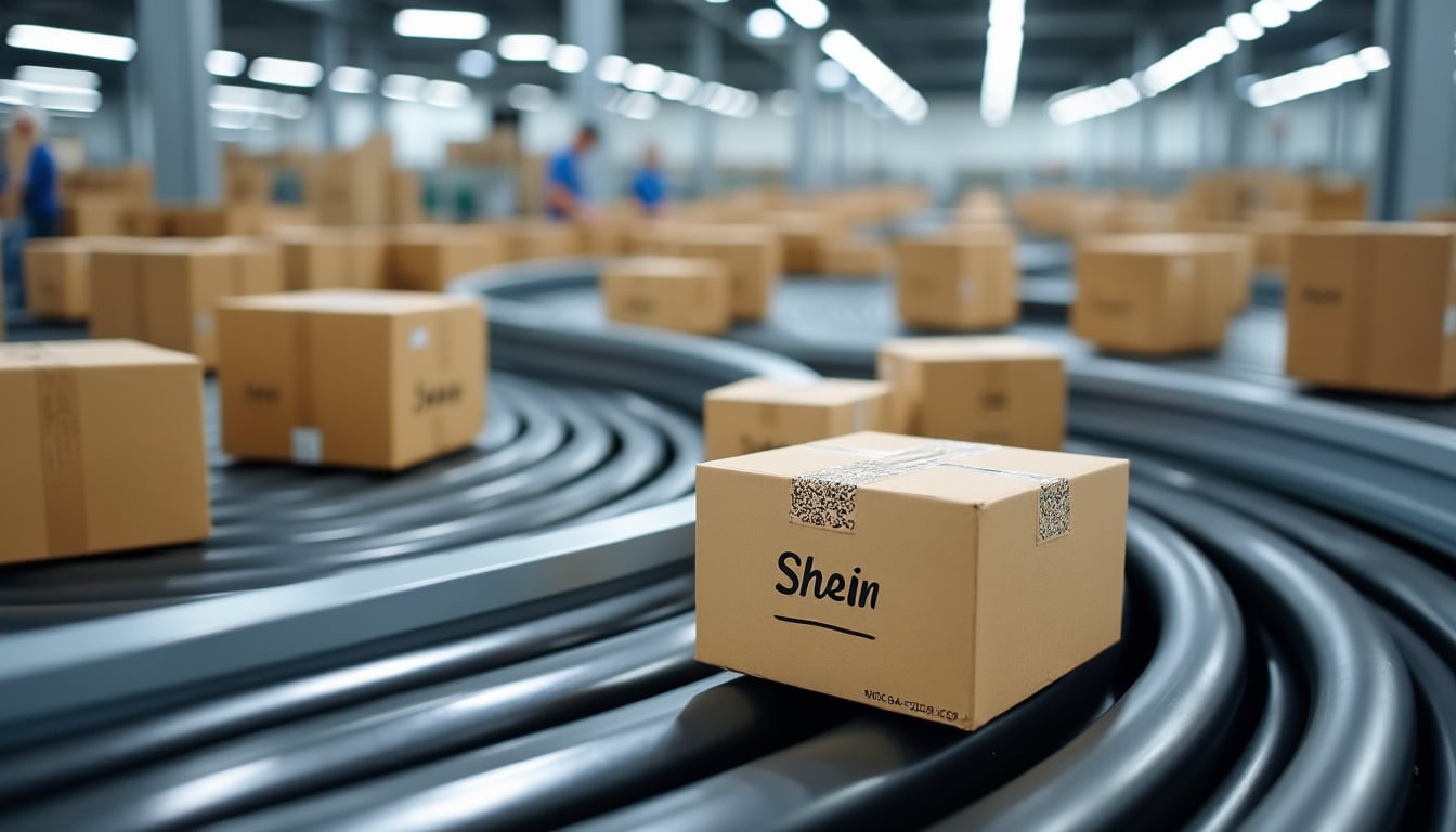 Illustration: Que signifie le statut « le colis est en transit accéléré Shein » ?