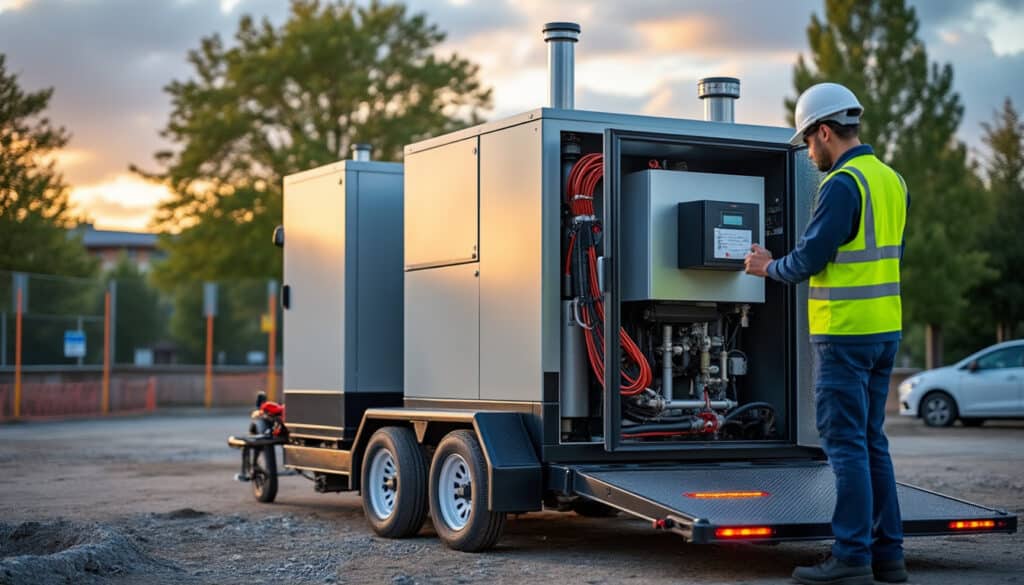 Location de chaufferie verte mobile : solution écologique et flexible