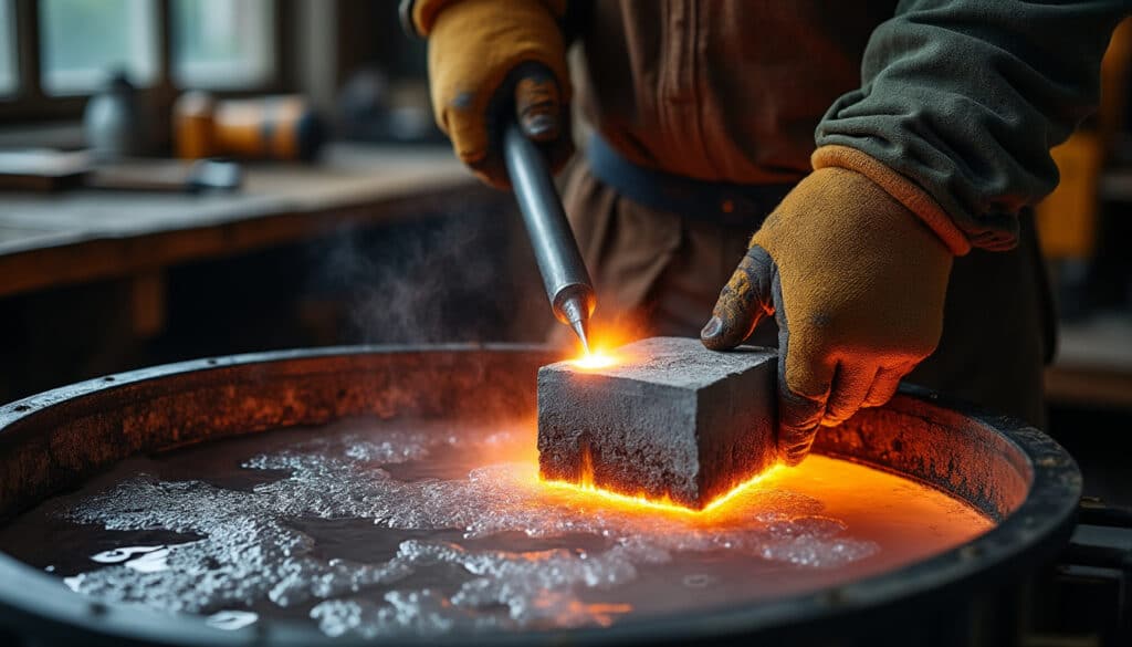 Trempe de l’acier : Guide complet pour maîtriser ce traitement thermique