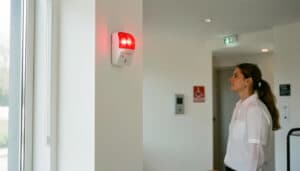 Alarme visuelle et sonore : sécurité et accessibilité