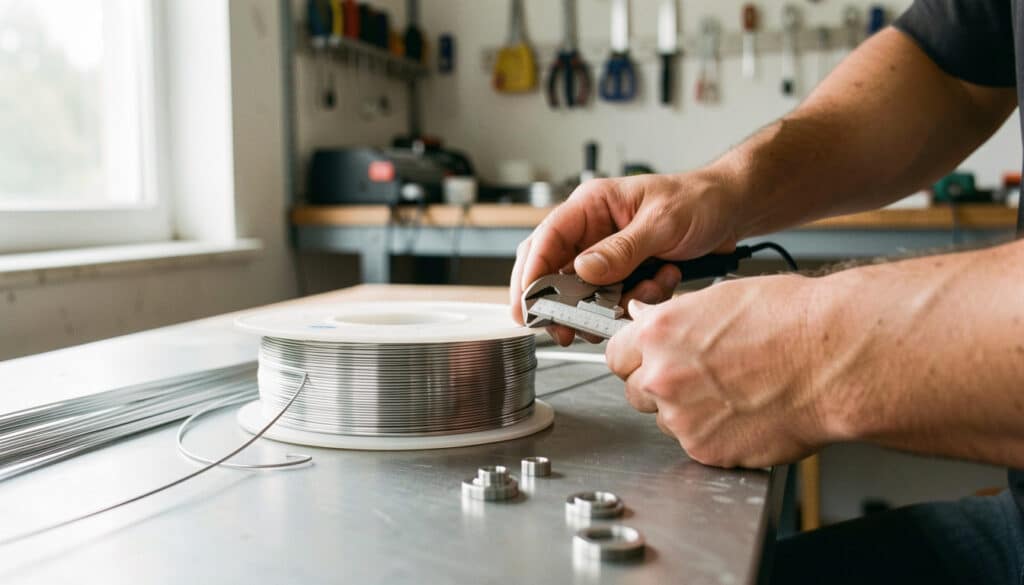 Fil d’acier inox : bien le choisir et le travailler