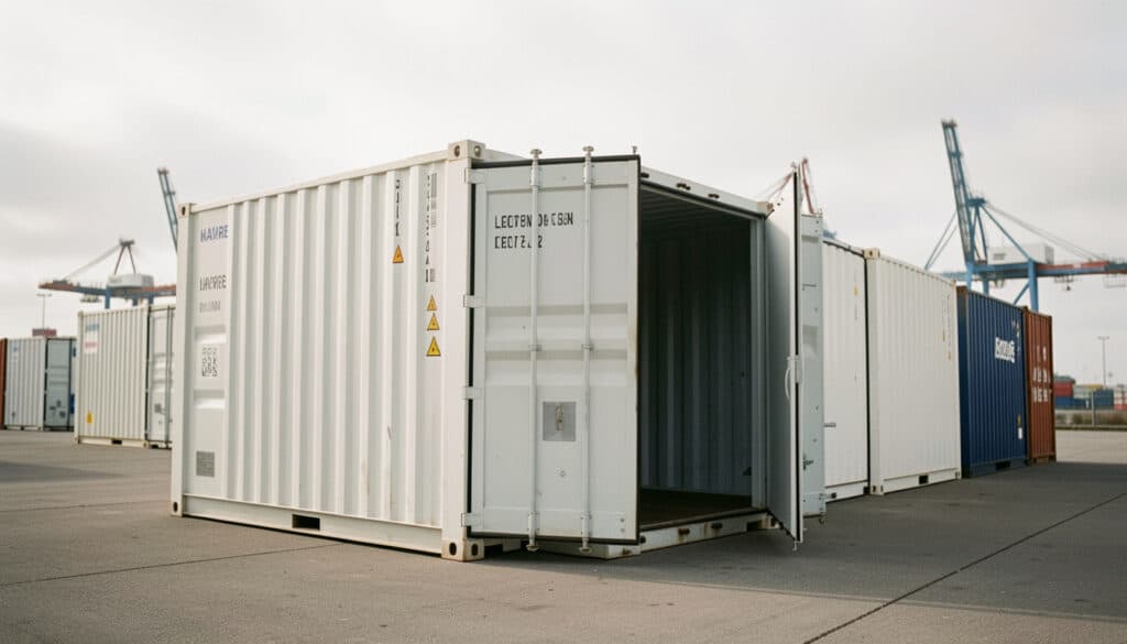 Location de container au Havre : prix et options